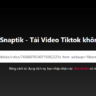 snaptik app